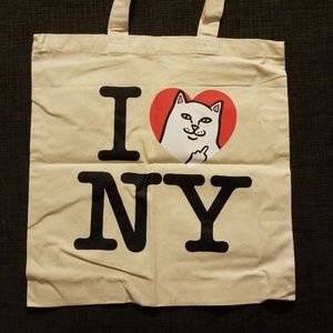 Ripndip NYC canvas tote